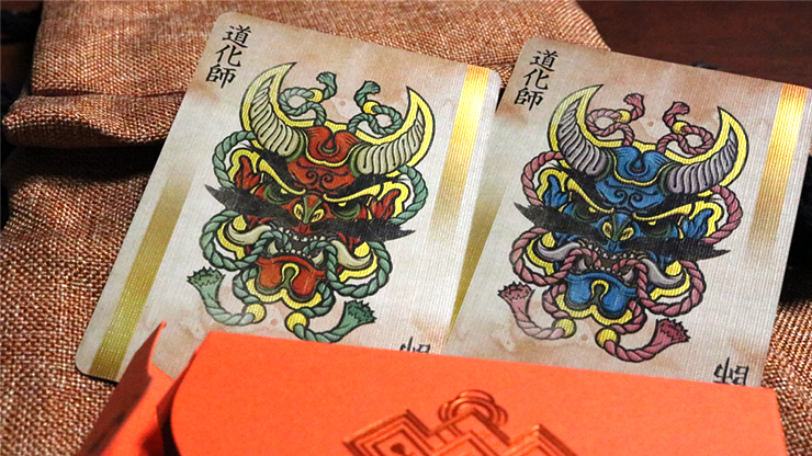 RONIN (Diamond Clan Edition Orange) Playing Cards by Kings Wild Project by Murphy's Magic Supplies, Inc.