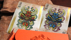 RONIN (Diamond Clan Edition Orange) Playing Cards by Kings Wild Project by Murphy's Magic Supplies, Inc.