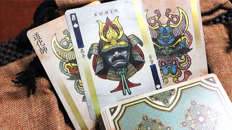 RONIN (Heart Clan Edition Red) Playing Cards by Kings Wild Project by Murphy's Magic Supplies, Inc.