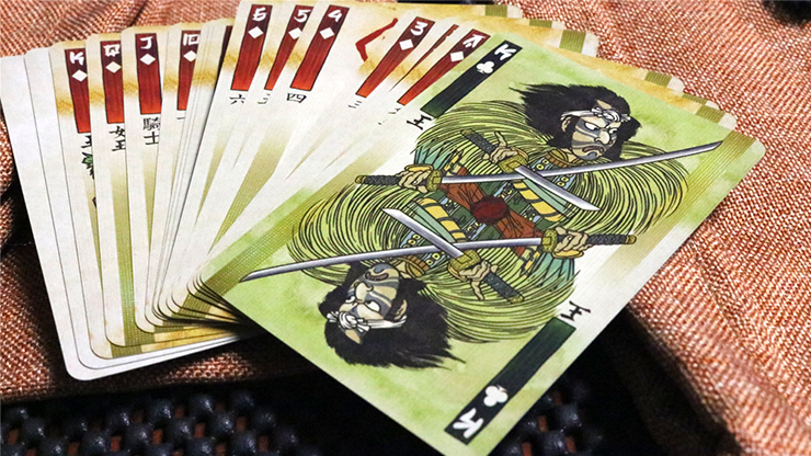 RONIN (Heart Clan Edition Red) Playing Cards by Kings Wild Project by Murphy's Magic Supplies, Inc.