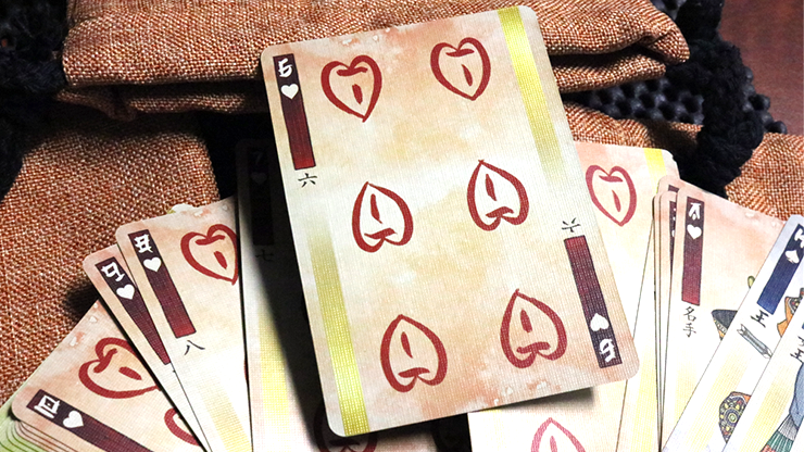 RONIN (Heart Clan Edition Red) Playing Cards by Kings Wild Project by Murphy's Magic Supplies, Inc.