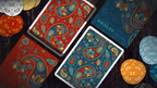 Plastic Paisley Poker Red Playing Cards by Dutch Card House Company by Murphy's Magic Supplies, Inc.