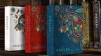 Plastic Paisley Poker Blue Playing Cards by Dutch Card House Company by Murphy's Magic Supplies, Inc.