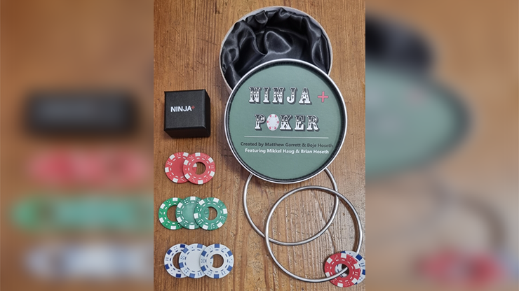 Ninja + Poker Created by Matthew Garrett & Boje Hoseth by Murphy's Magic Supplies, Inc.