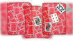 Card Silk Remix (Red) BY DEFMA by Murphy's Magic Supplies, Inc.