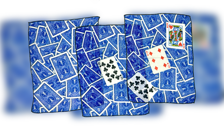 Card Silk Remix (Blue) BY DEFMA by Murphy's Magic Supplies, Inc.