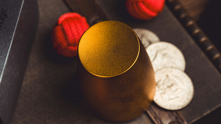 Cupcake 2.0 (Gold Metal) by Milo & Bacon Magic by Murphy's Magic Supplies, Inc.