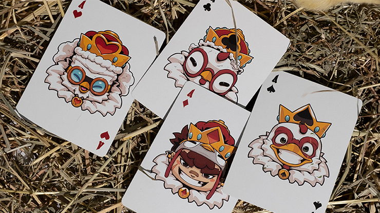 BICYCLE CHKNS & CROWNS PLAYING CARDS by Murphy's Magic Supplies, Inc.