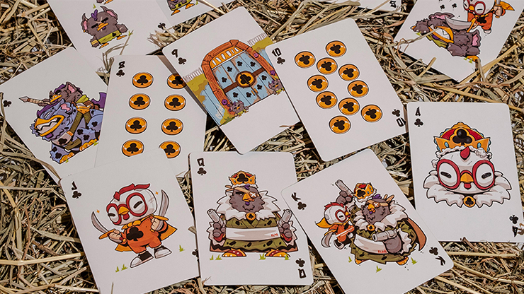 BICYCLE CHKNS & CROWNS PLAYING CARDS by Murphy's Magic Supplies, Inc.