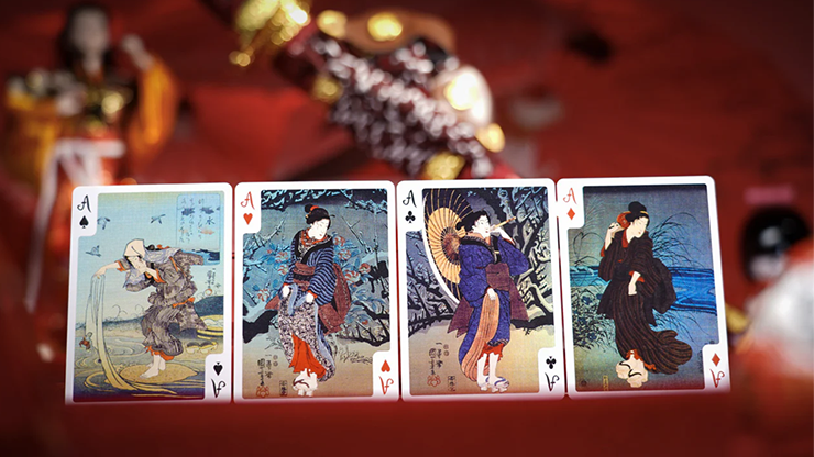 Kuniyoshi Standard Edition Playing Cards by 52 MUSÉE by Murphy's Magic Supplies, Inc.