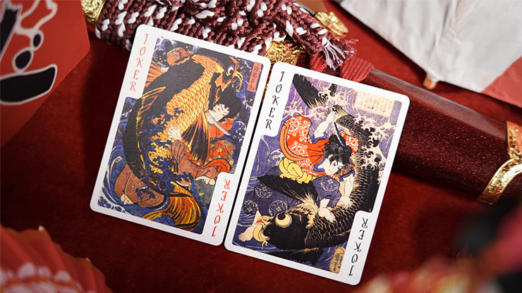 Kuniyoshi Standard Edition Playing Cards by 52 MUSÉE by Murphy's Magic Supplies, Inc.