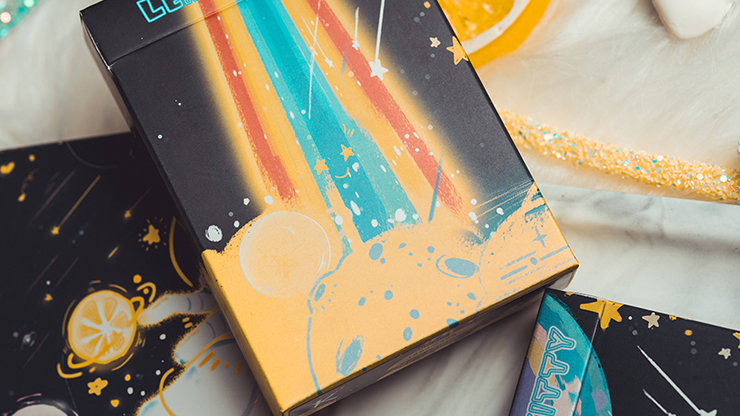 Space Cat V2 Playing Cards by King Star by Murphy's Magic Supplies, Inc.