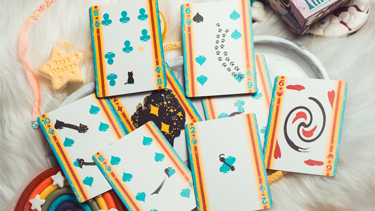 Space Cat V2 Playing Cards by King Star by Murphy's Magic Supplies, Inc.