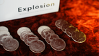 Explosion (Half Dollar) by Dean Dill and LT Magic by Murphy's Magic Supplies, Inc.