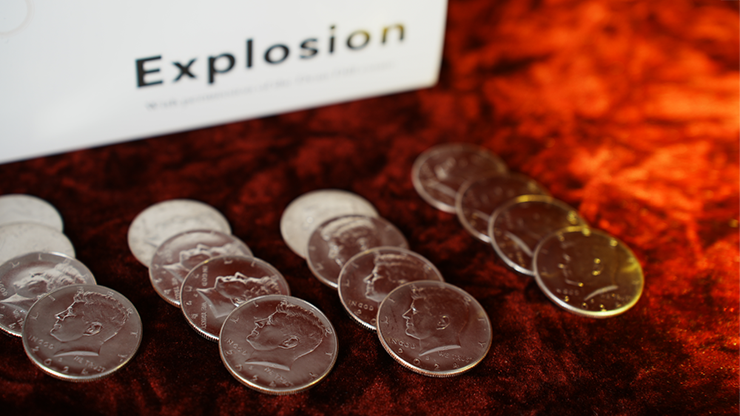 Explosion (Half Dollar) by Dean Dill and LT Magic by Murphy's Magic Supplies, Inc.