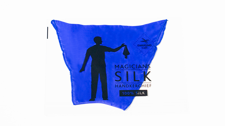 PRO SILK DIAMOND CUT BLUE 24" by Murphy's Magic by Murphy's Magic Supplies, Inc.