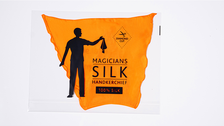 PRO SILK DIAMOND CUT ORANGE 18" by Murphy's Magic by Murphy's Magic Supplies, Inc.