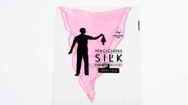 PRO SILK DIAMOND CUT PINK 18" by Murphy's Magic by Murphy's Magic Supplies, Inc.