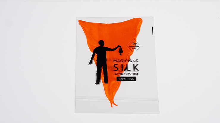 PRO SILK DIAMOND CUT ORANGE 12" by Murphy's Magic by Murphy's Magic Supplies, Inc.