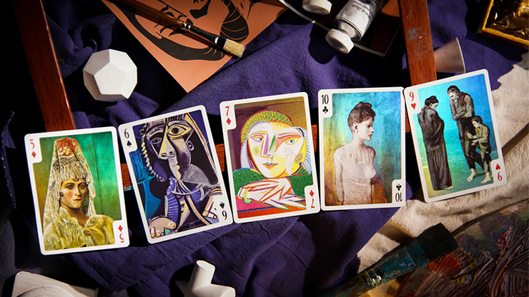 Picasso Standard Edition Playing Cards by 52 MUSÉE by Murphy's Magic Supplies, Inc.