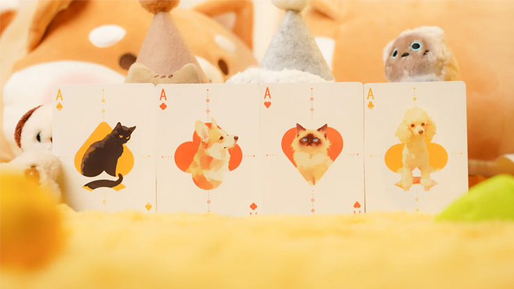 Cat & Dog Playing Cards by TCC Fashion by Murphy's Magic Supplies, Inc.