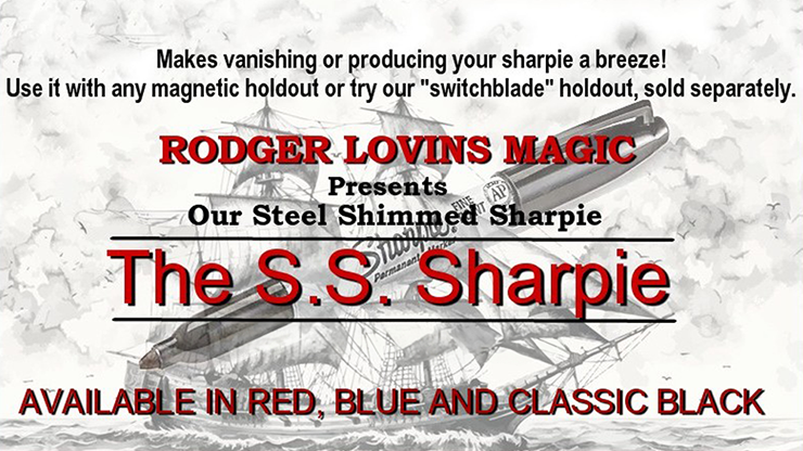 S.S Sharpie (Red) by Rodger Lovins by Murphy's Magic Supplies, Inc.