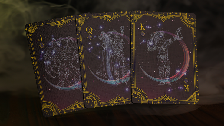 Warriors of the Stars: Zodiac Playing Cards (Morning Sun) by Blue Moon Co. by Murphy's Magic Supplies, Inc.