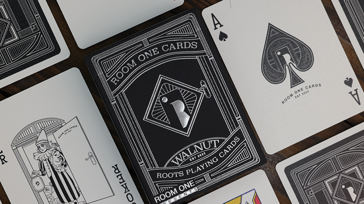 Roots Playing Cards (Walnut) by Room One by Murphy's Magic Supplies, Inc.