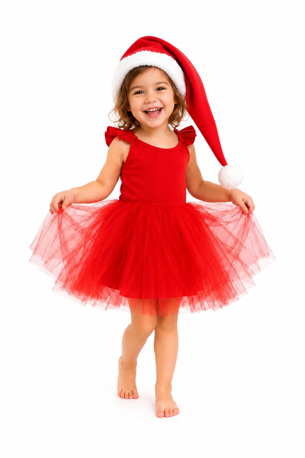 Red Elf Holiday Dress by Band of the Wild