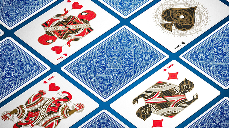 Avengers: Blue Edition Playing Cards by theory11 by Murphy's Magic Supplies, Inc.