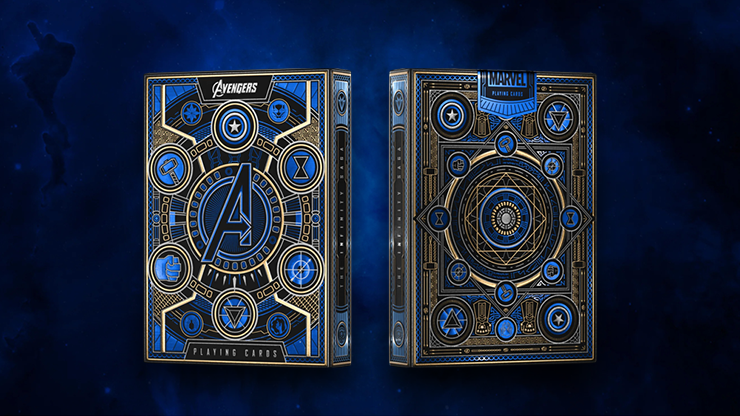 Avengers: Blue Edition Playing Cards by theory11 by Murphy's Magic Supplies, Inc.