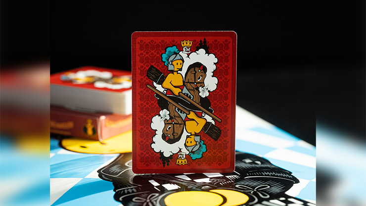 LANCE MOUNTAIN DOUGHBOY SKATEBOARD PLAYING CARDS by FULTONS by Murphy's Magic Supplies, Inc.