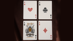 Kings Head (Green & Yellow) Playing Cards by Joker and the Thief by Murphy's Magic Supplies, Inc.
