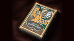 Kings Head (Green & Yellow) Playing Cards by Joker and the Thief by Murphy's Magic Supplies, Inc.