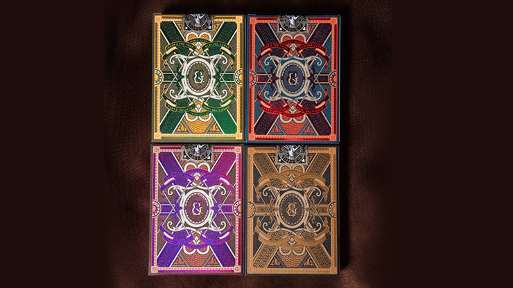 King's Head (Black and Gold Foil) Playing Cards by Joker and the Thief by Murphy's Magic Supplies, Inc.