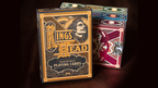 King's Head (Black and Gold Foil) Playing Cards by Joker and the Thief by Murphy's Magic Supplies, Inc.