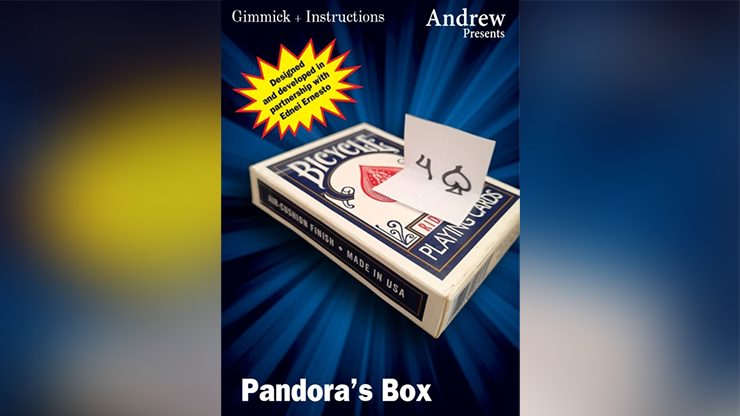 PANDORA'S BOX (Blue) by Andrew Presents and Ednei Ernesto by Murphy's Magic Supplies, Inc.