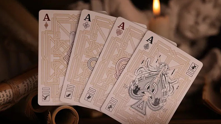 Assassin's Creed Legacy (Hidden Blade White) Playing Cards by Murphy's Magic Supplies, Inc.