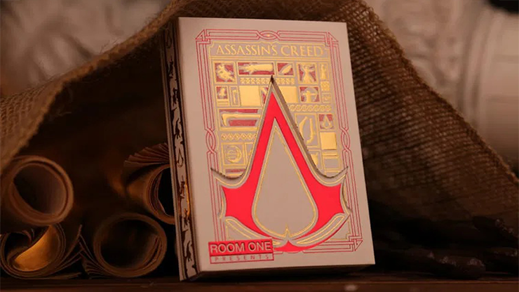 Assassin's Creed Legacy (Hidden Blade White) Playing Cards by Murphy's Magic Supplies, Inc.