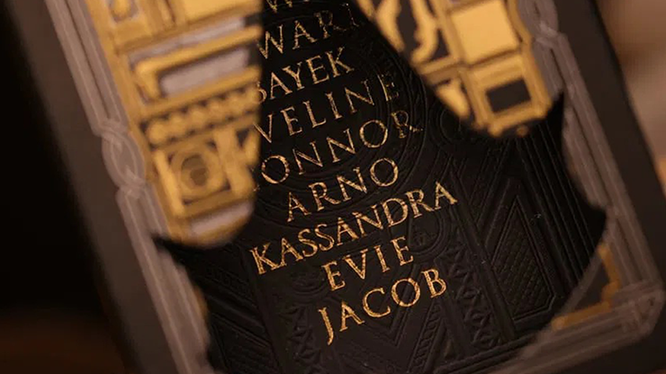 Assassin's Creed Legacy (Hidden Blade Black) Playing Cards by Murphy's Magic Supplies, Inc.