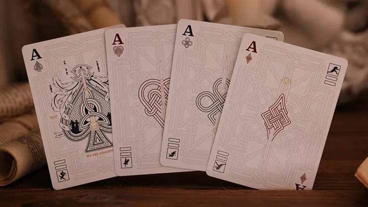 Assassin's Creed Legacy (Hidden Blade Black) Playing Cards by Murphy's Magic Supplies, Inc.