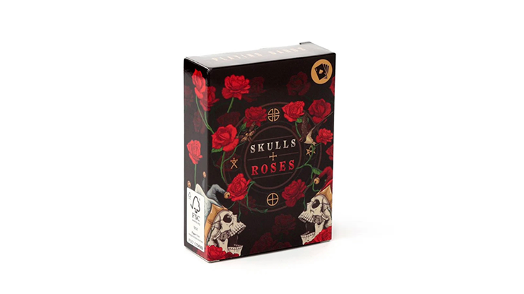 Skulls and Roses Playing cards by Murphy's Magic Supplies, Inc.