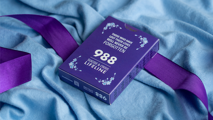 988 Lifeline Playing Cards by EmilySleights52 by Murphy's Magic Supplies, Inc.