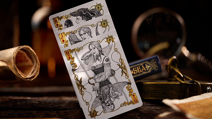 Secret of the Sea (Deluxe Edition) Playing Cards by Murphy's Magic Supplies, Inc.