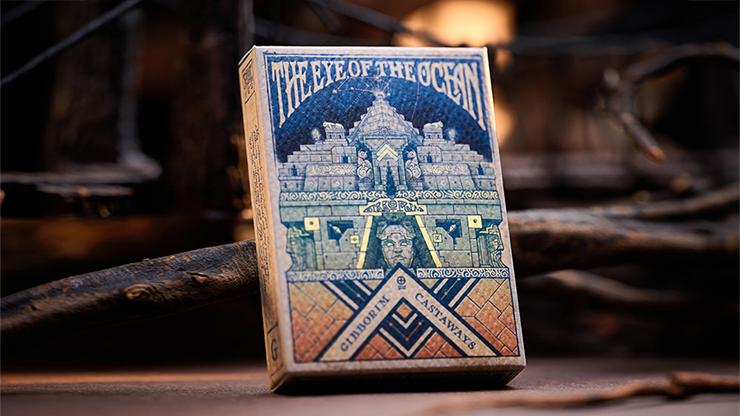 The Eye of the Ocean Gibborim Castaways Playing Cards by Murphy's Magic Supplies, Inc.