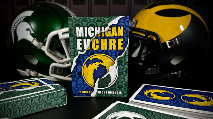 Michigan Euchre Playing Cards by Midnight Cards by Murphy's Magic Supplies, Inc.