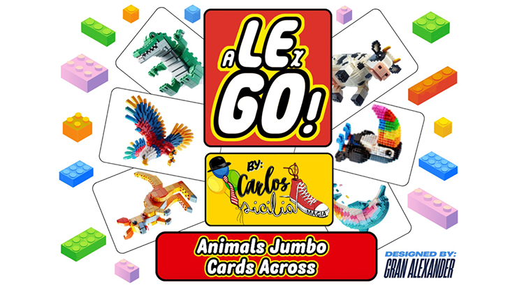 JUMBO ACROSS CARD aLExGO! by Carlos Sicilia by Murphy's Magic Supplies, Inc.