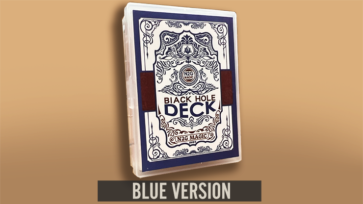 Black Hole Deck by WZ & N2G Magic (Blue) by Murphy's Magic Supplies, Inc.