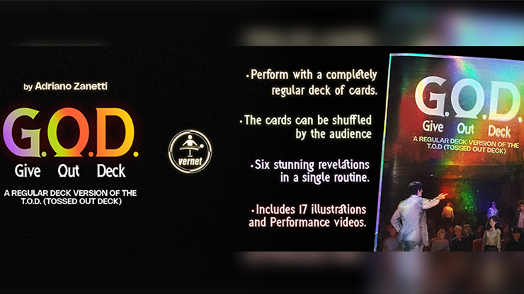 Give Out Deck (G.O.D.) by Adriano Zanetti by Murphy's Magic Supplies, Inc.