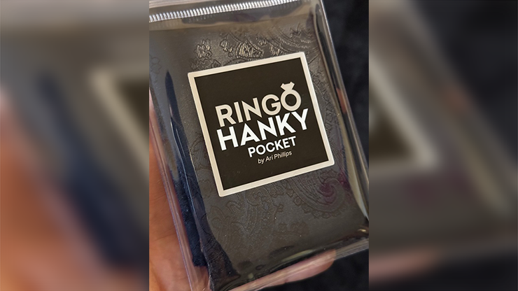 Ringo Hanky Pocket (Black for BABU) by GRUM® by Murphy's Magic Supplies, Inc.